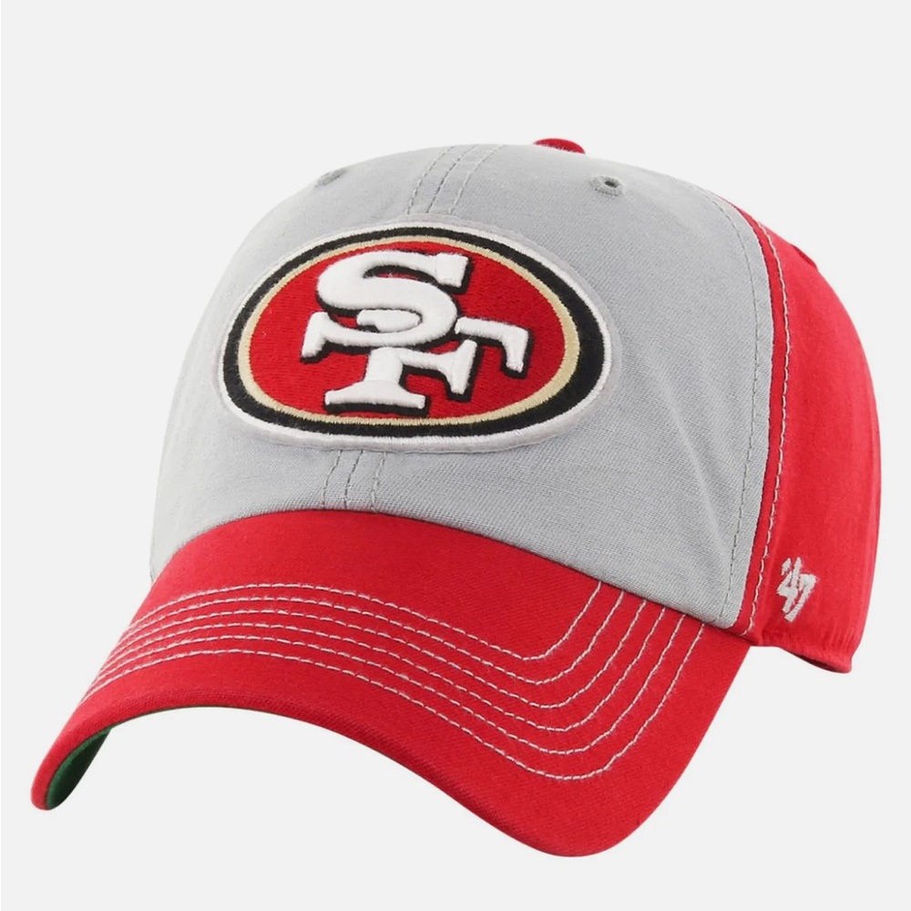 New Era San Francisco 49ers NFL 9TWENTY adjustable red and grey baseball cap